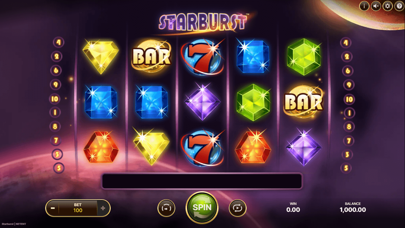 Starburst (NetEnt) Image 1